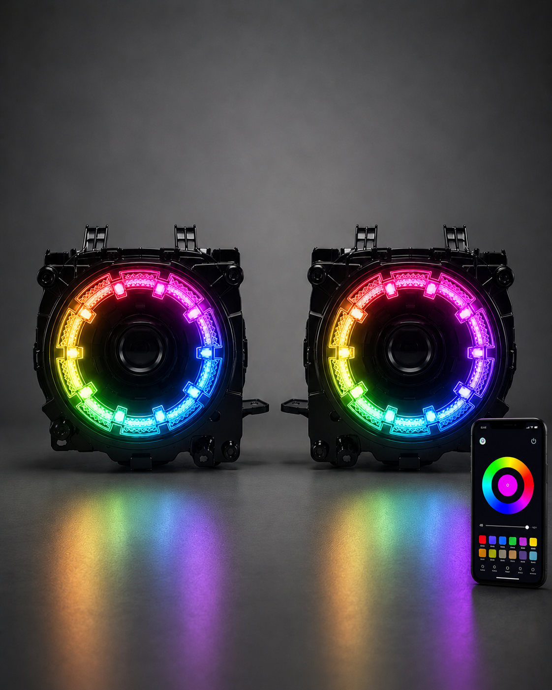 LandCruiser 76/79 Series RGB LED Headlights