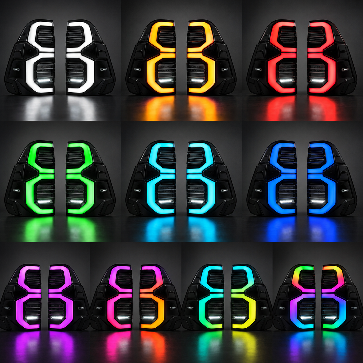 Hilux N80/90 RGB LED Taillights