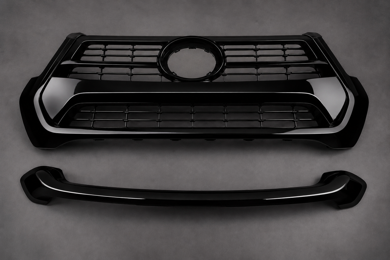 Hilux N80 Gloss Black Grille (2020-24)