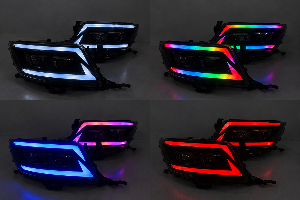 Hilux N70 RGB LED Headlights