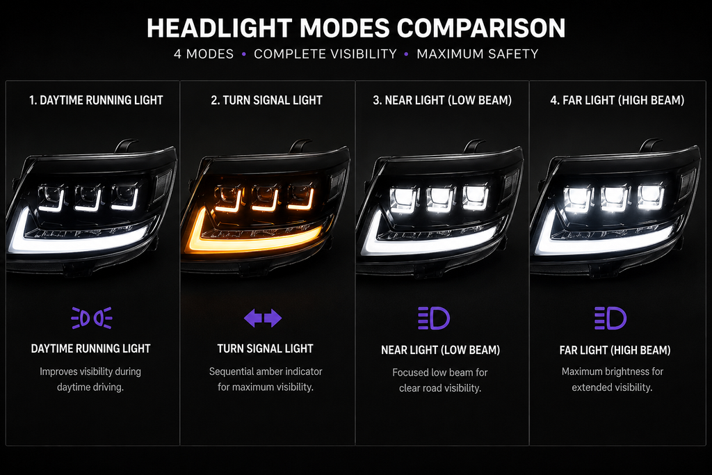 Hilux N70 LED Headlights